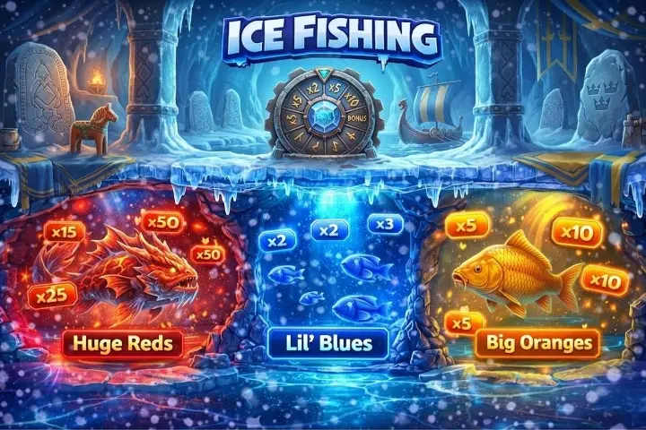 ice fishing